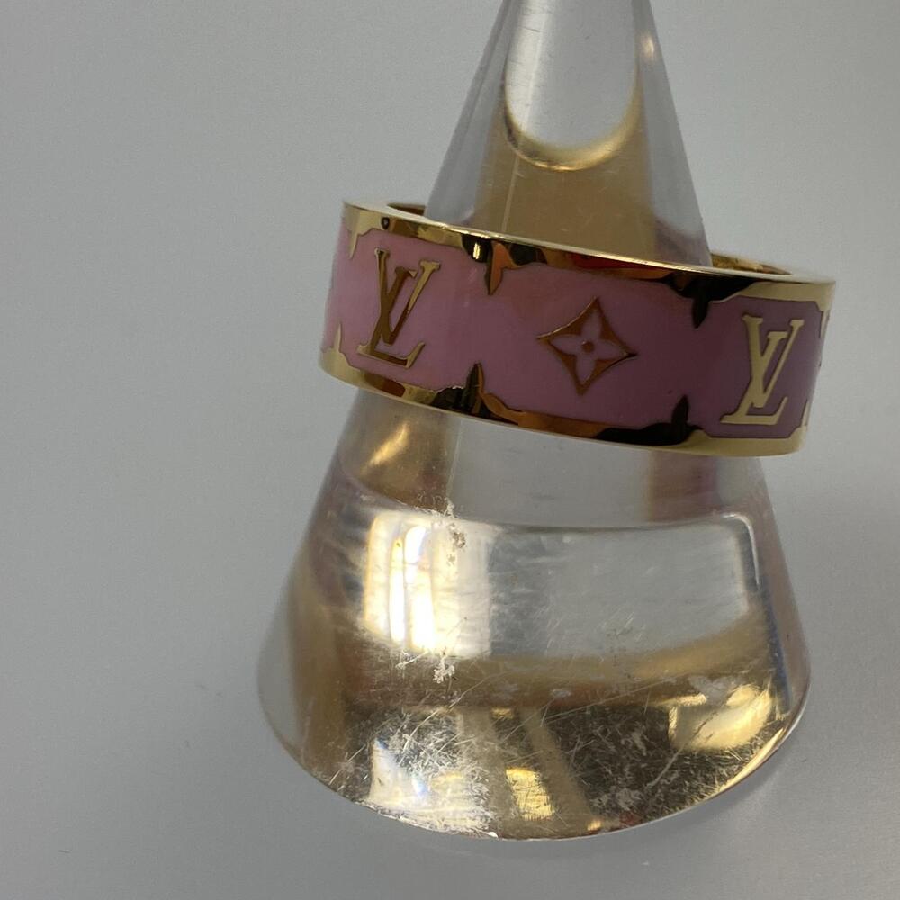 LOUIS VUITTON Nanogram Enamel Ring